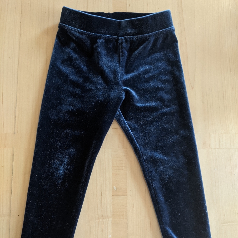 J. Crew Velvet toddler Leggings